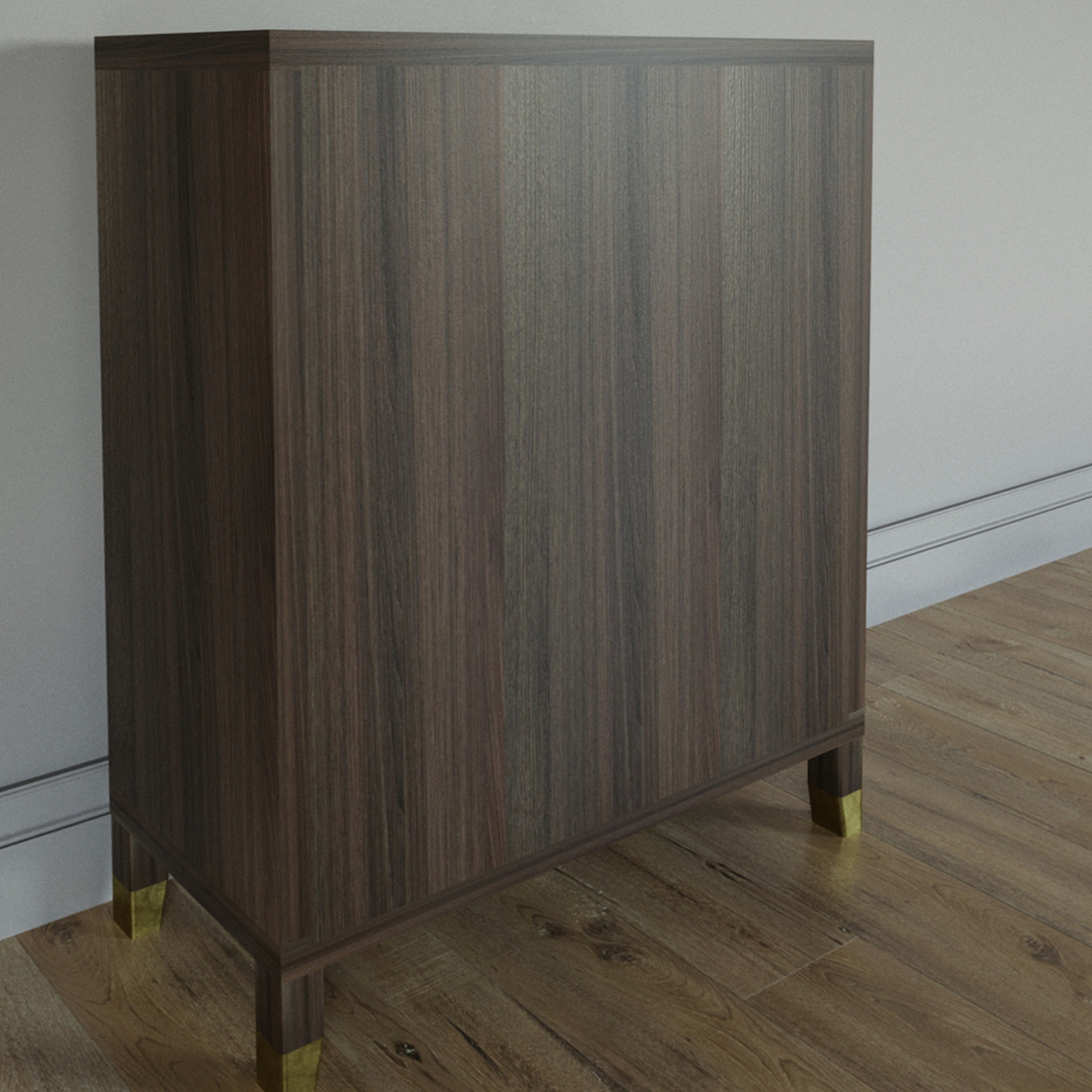 Комод Elsa Dreams Walnut Двухстворчатый