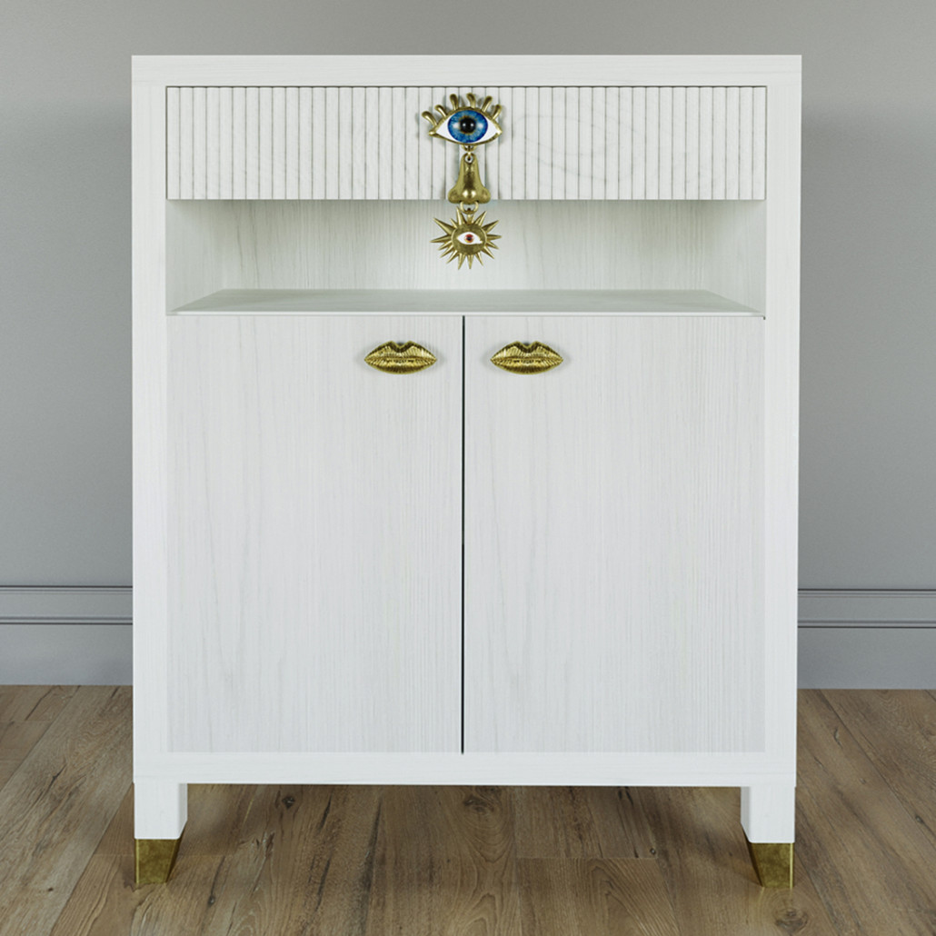 Комод Elsa Dreams White Двухстворчатый