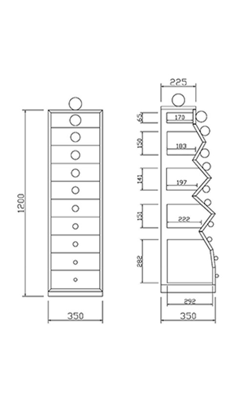 Комод Garton Wooden Forms Chest Of Drawers Beige