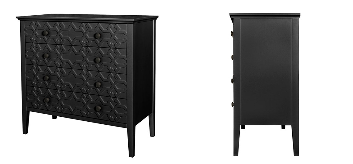 Комод Markus (чёрный)