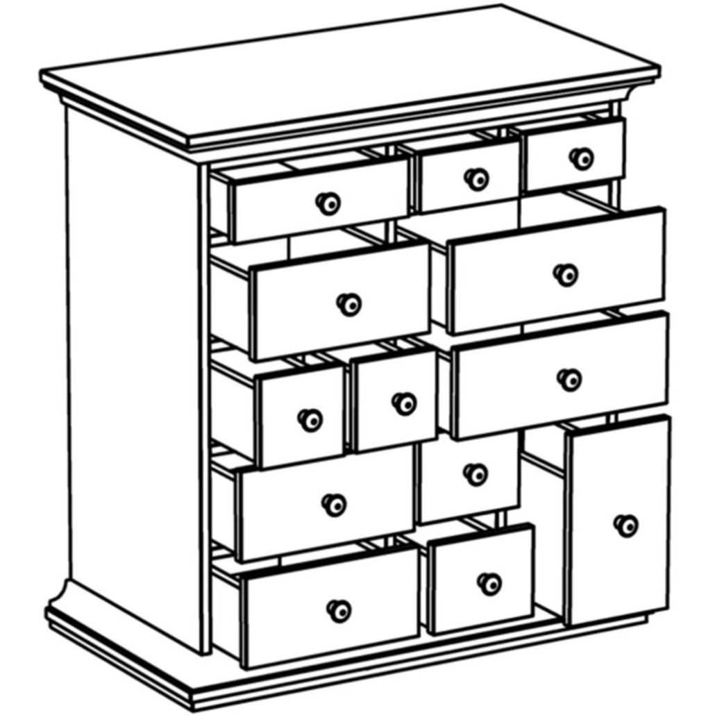 Комод Power of shelves