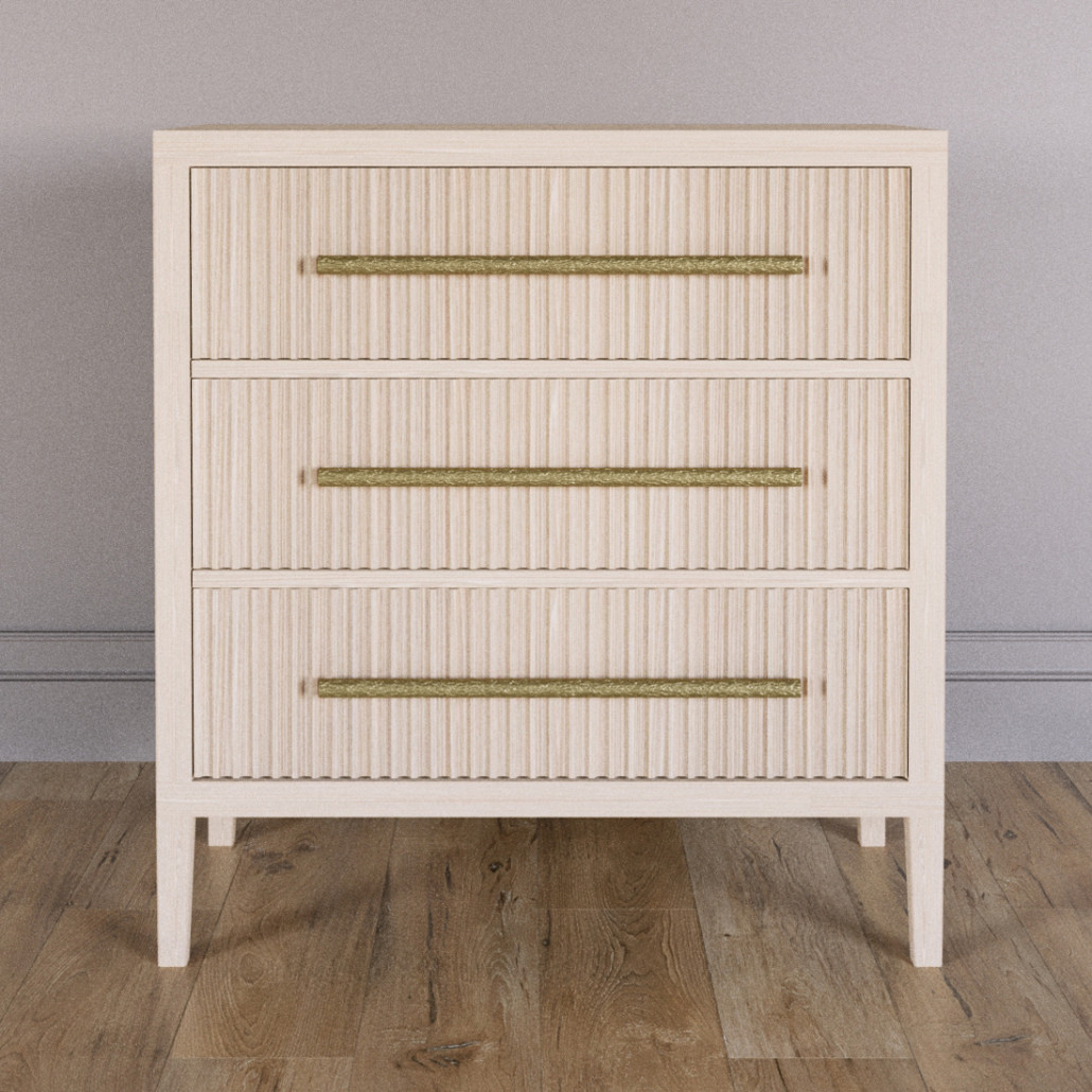 Комод Primo с 3 выдвижными ящиками Светлый дуб