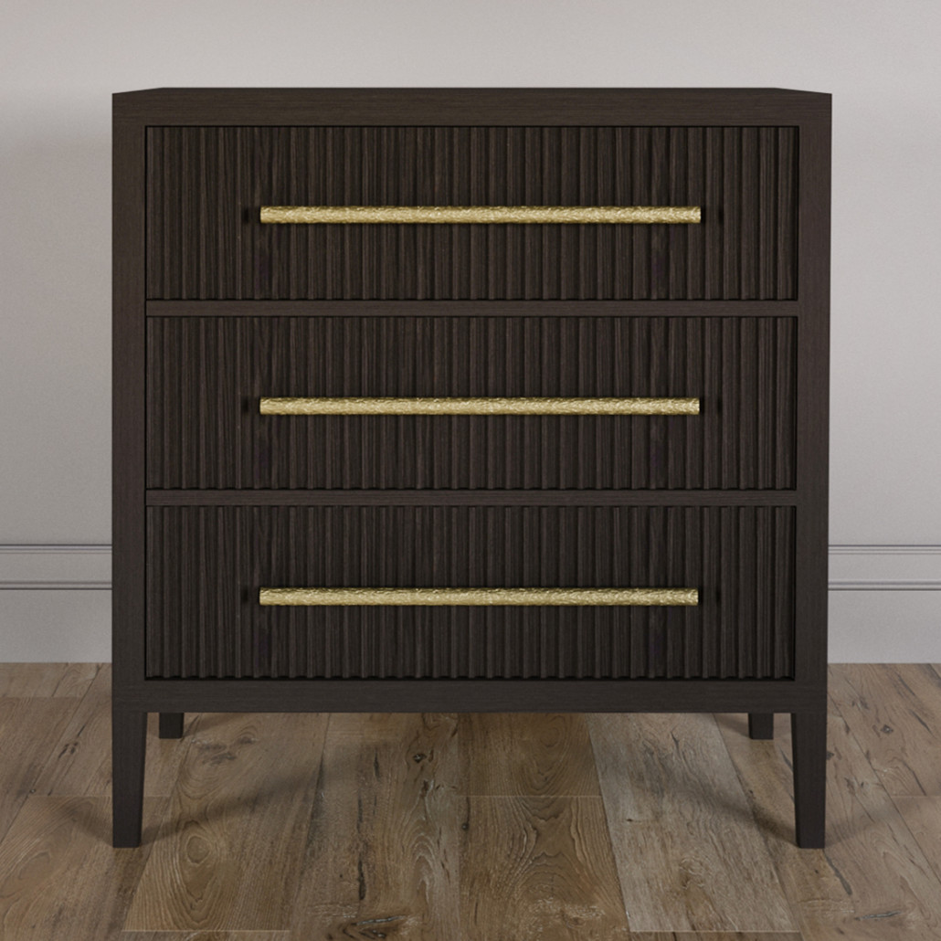 Комод Primo с 3 выдвижными ящиками Темный орех