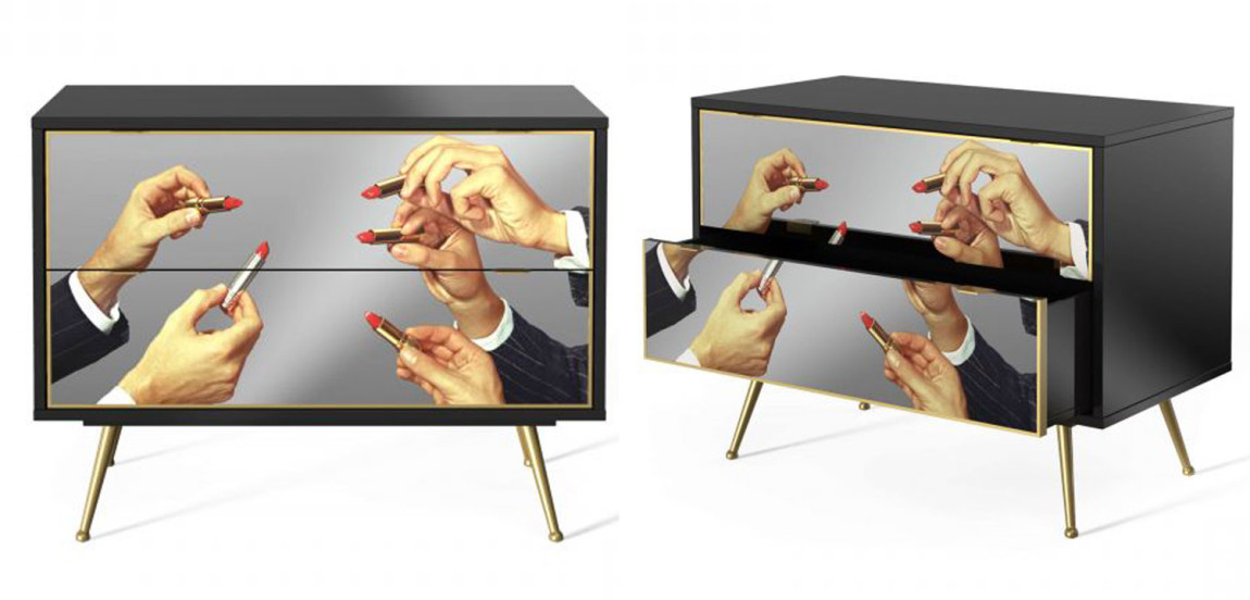 Комод Seletti Chest of Two Drawers Lipstick