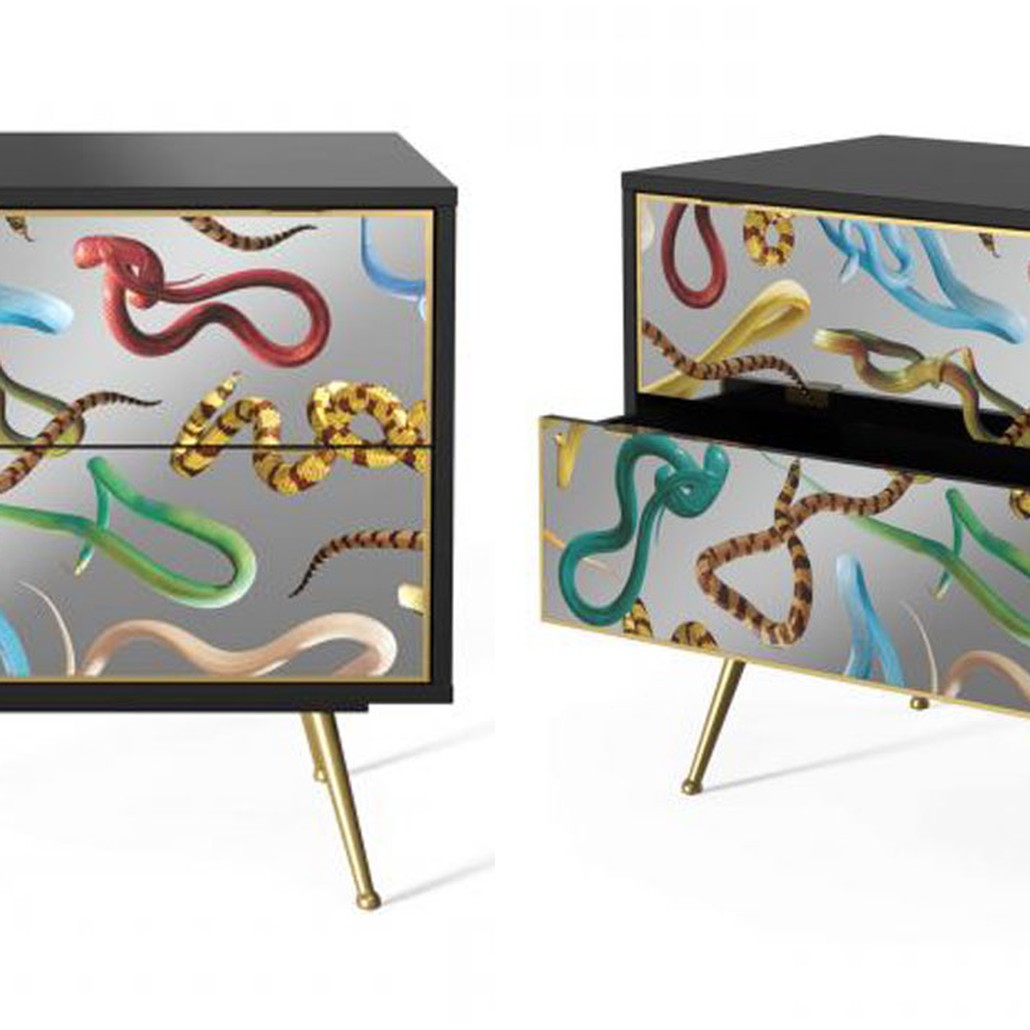 Комод Seletti Chest of Two Drawers Snakes