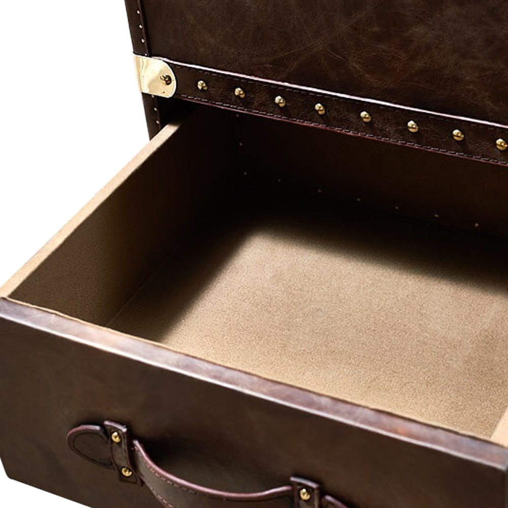 Комод Vintage Leather Chest of Draver