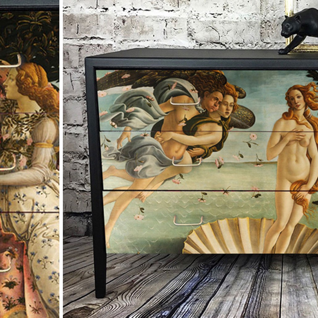 Комод Афродита Chest Of Drawers The Birth Of Venus