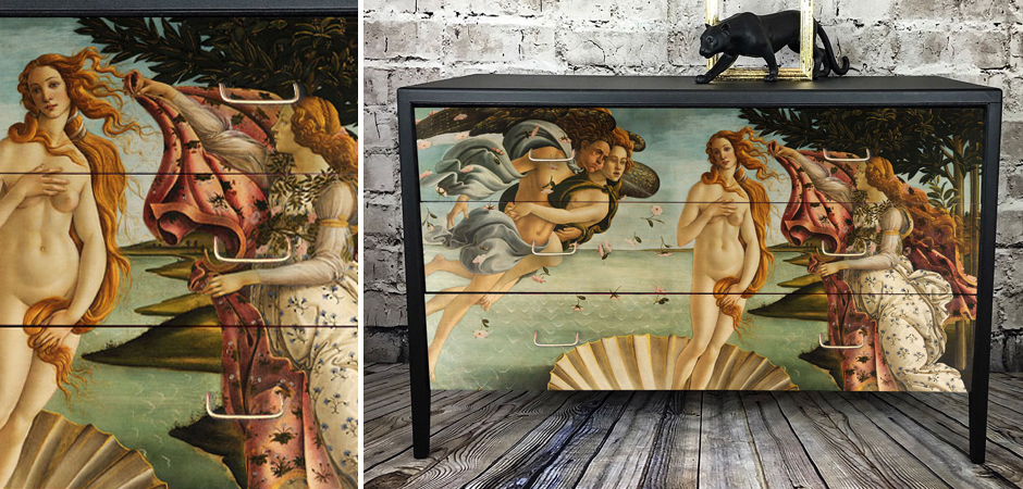 Комод Афродита Chest Of Drawers The Birth Of Venus