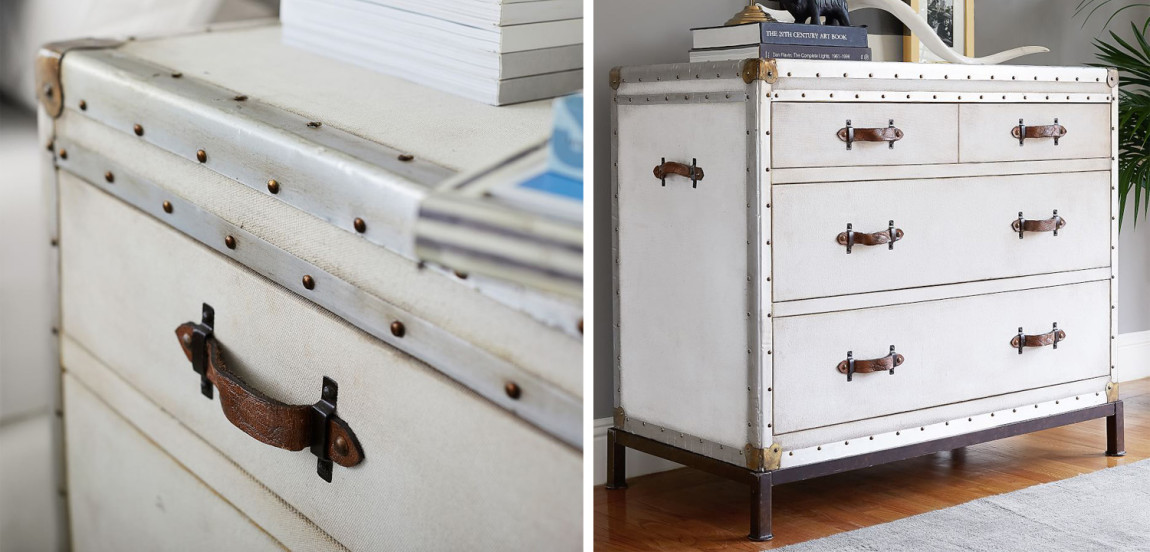 Комод в винтажном стиле Vintage Chests Белый