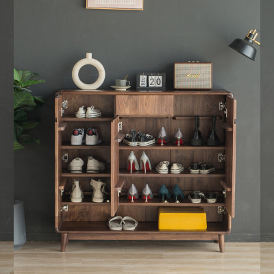 Комод в прихожую для хранения обуви Moon Walnut Furniture