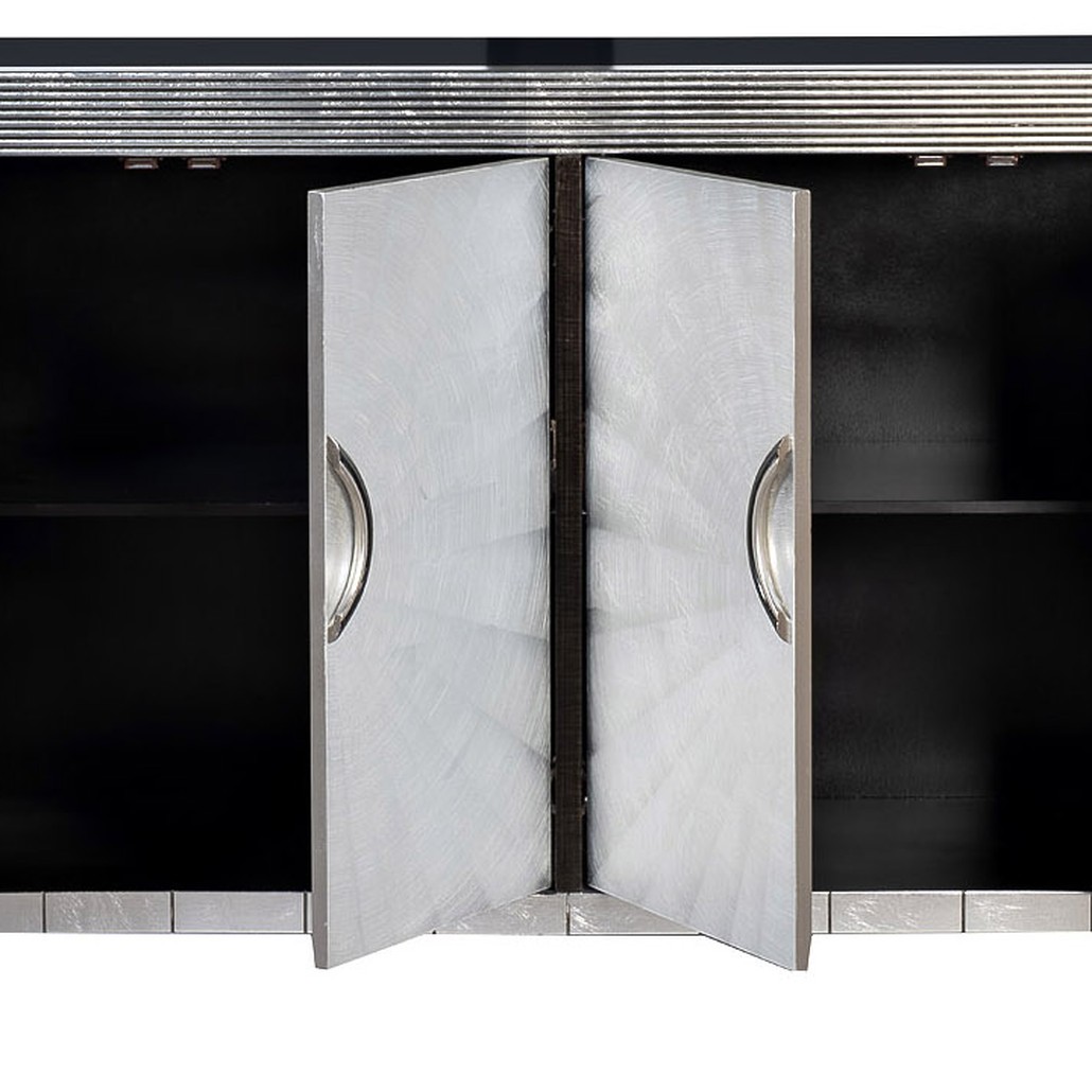 Комод в стиле Арт-деко Tarciso Chest of drawers Серебристый