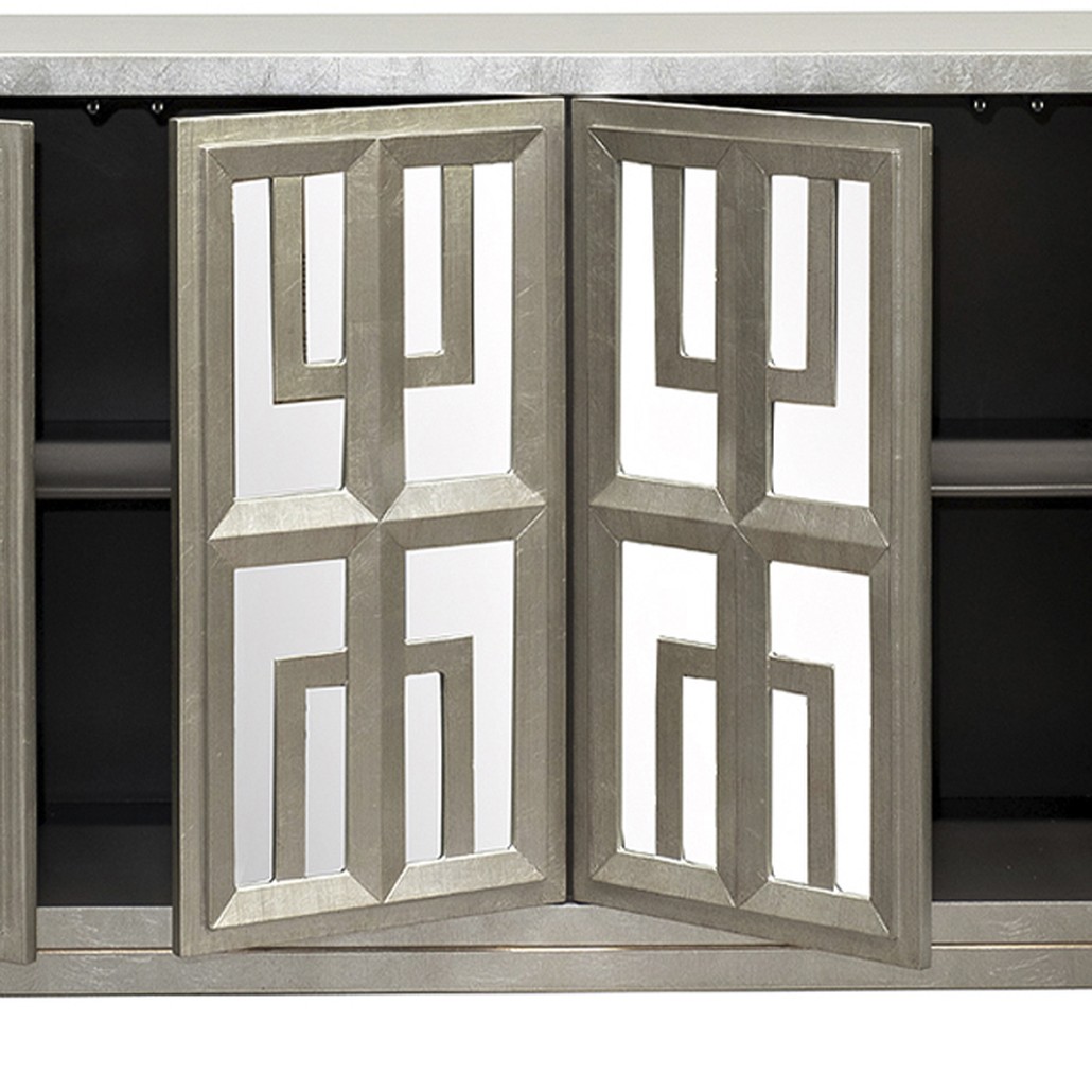 Комод в стиле Арт-деко с зеркальным фасадом Torben Chest of drawers mirror facade
