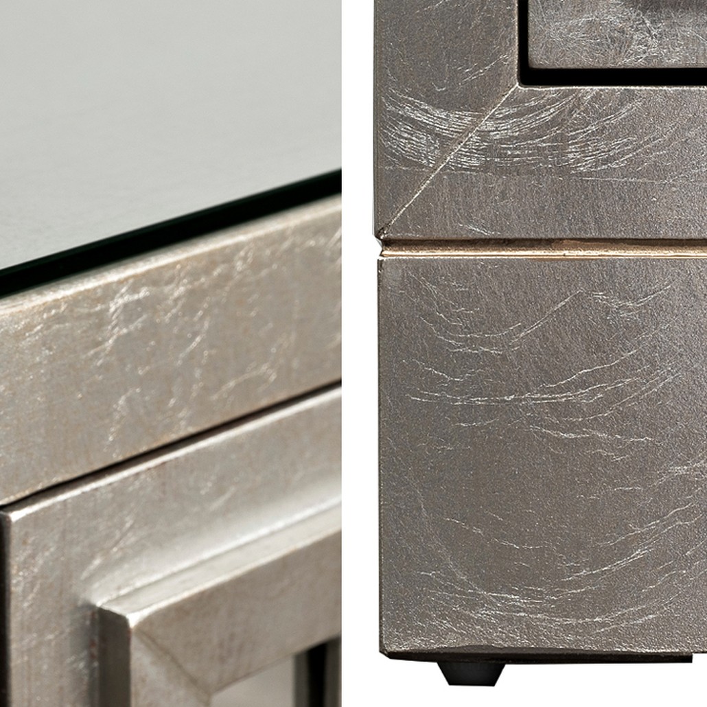 Комод в стиле Арт-деко с зеркальным фасадом Torben Chest of drawers mirror facade