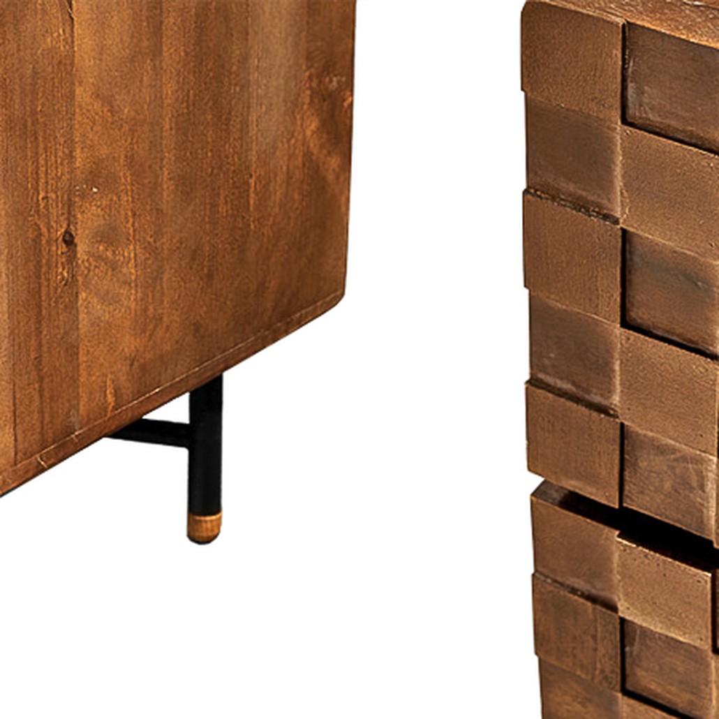 Комод в стиле Лофт Cells Wood Commode