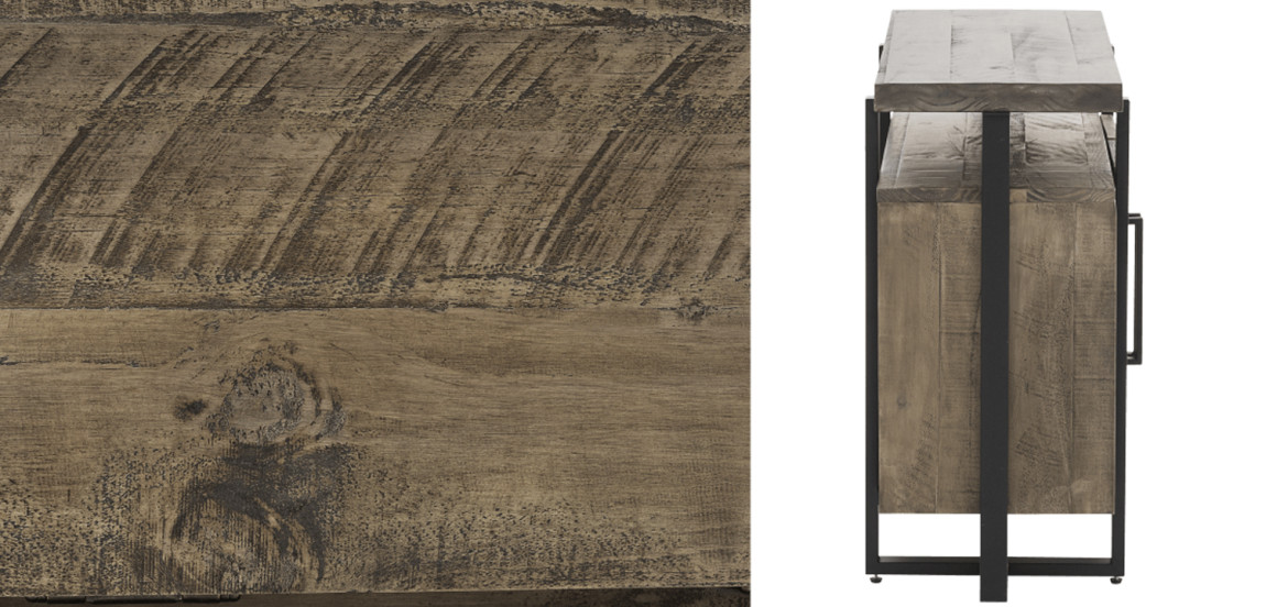 Комод в стиле Лофт Mads Wood Chest of Drawers
