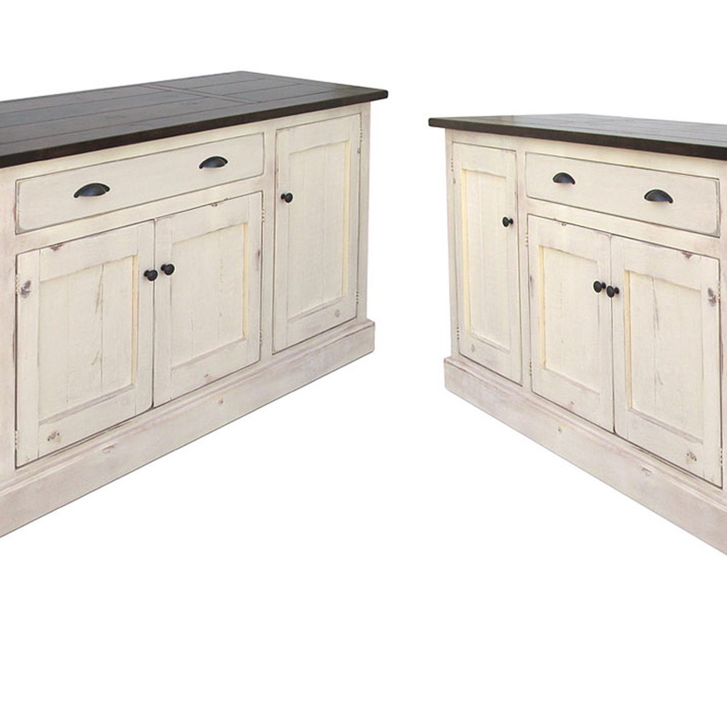 Комод в стиле прованс Maiken Provence HARMONIE Weathered Light Ivory Слоновая кость