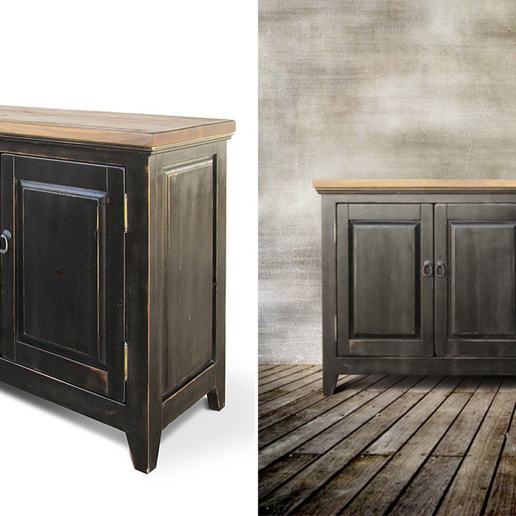 Комод в стиле прованс Sidsel Provence HARMONIE Antique Black Черный
