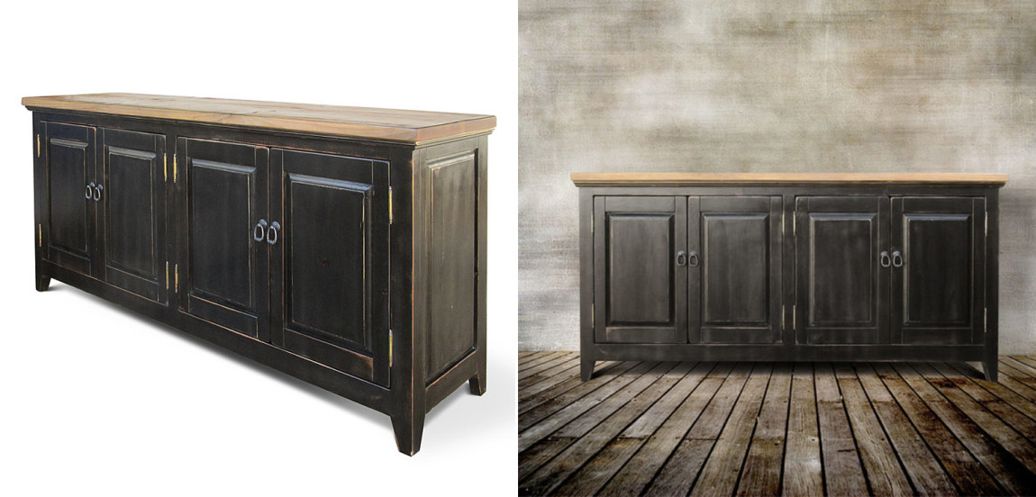 Комод в стиле прованс Sidsel Provence HARMONIE Antique Black Черный