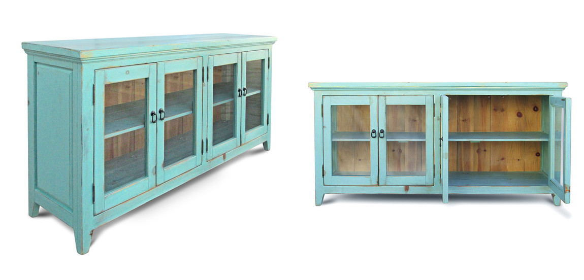 Комод в стиле прованс Valde Provence HARMONIE Weathered Turquoise