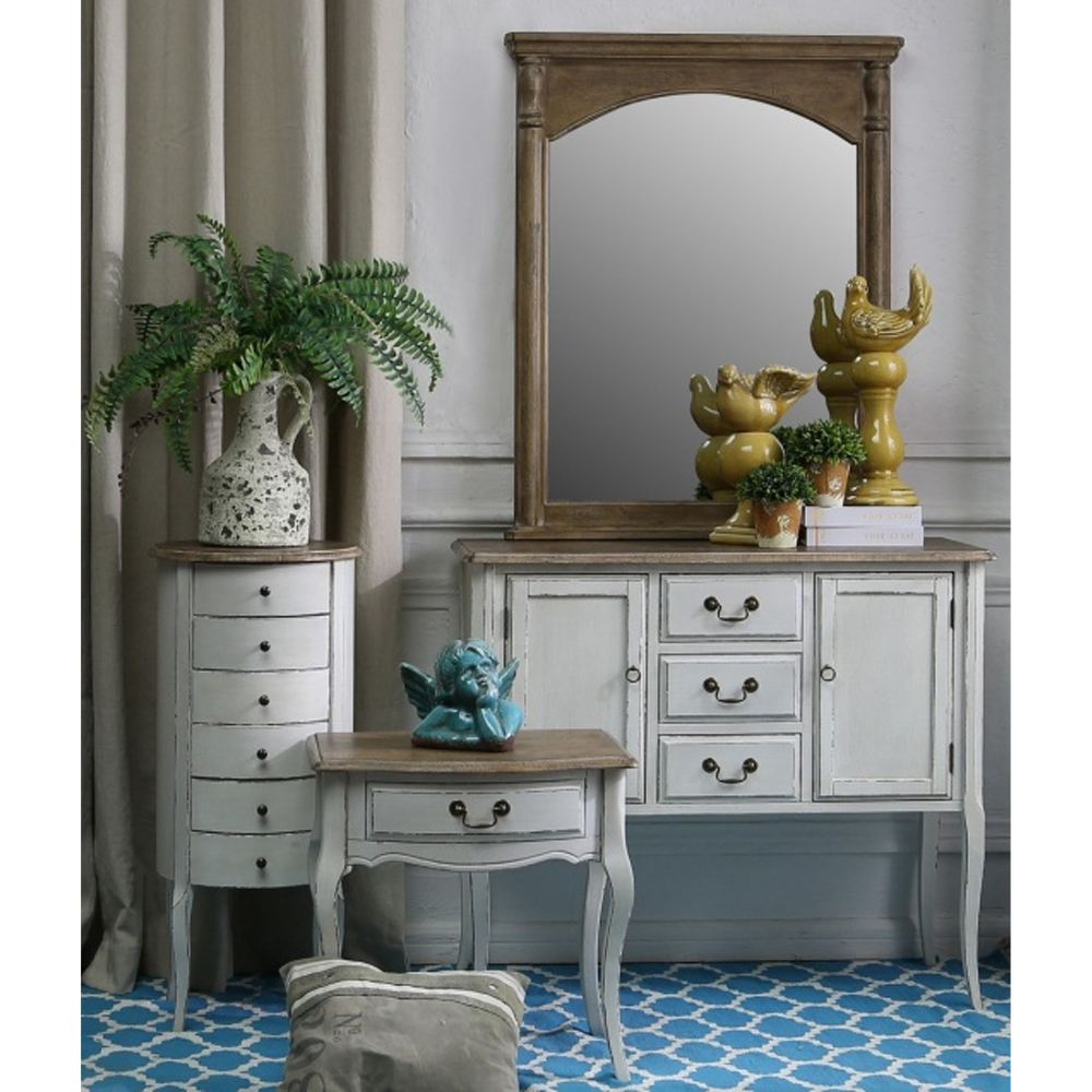 Комод в стиле прованс с ящиками и дверцами Rene Montmartre Provence Chest of Drawers