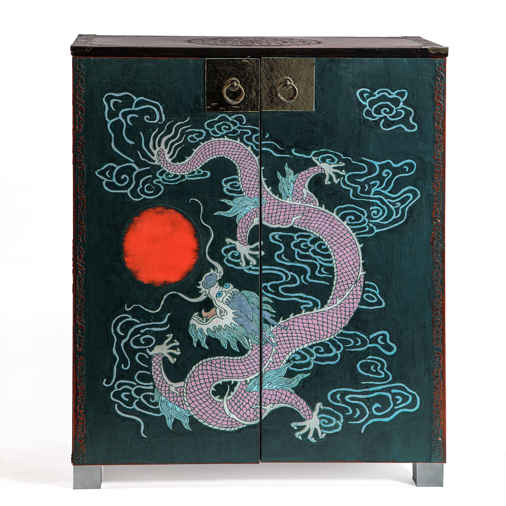 Комод в стиле шинузари Chest Chinese Dragon