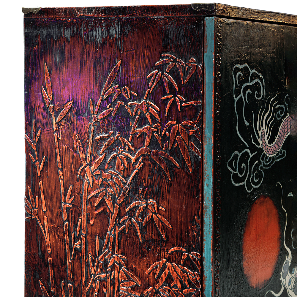 Комод в стиле шинузари Chest Chinese Dragon