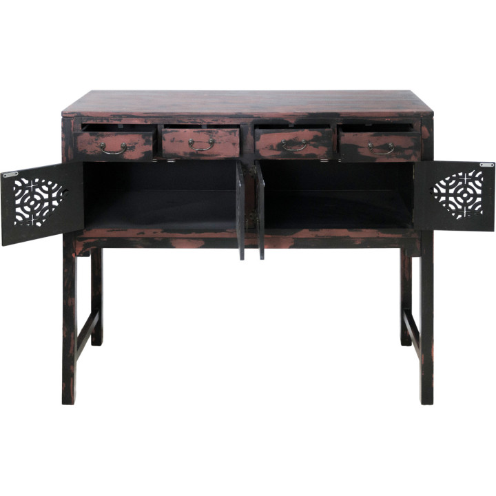 Комод деревянный Retro with four doors