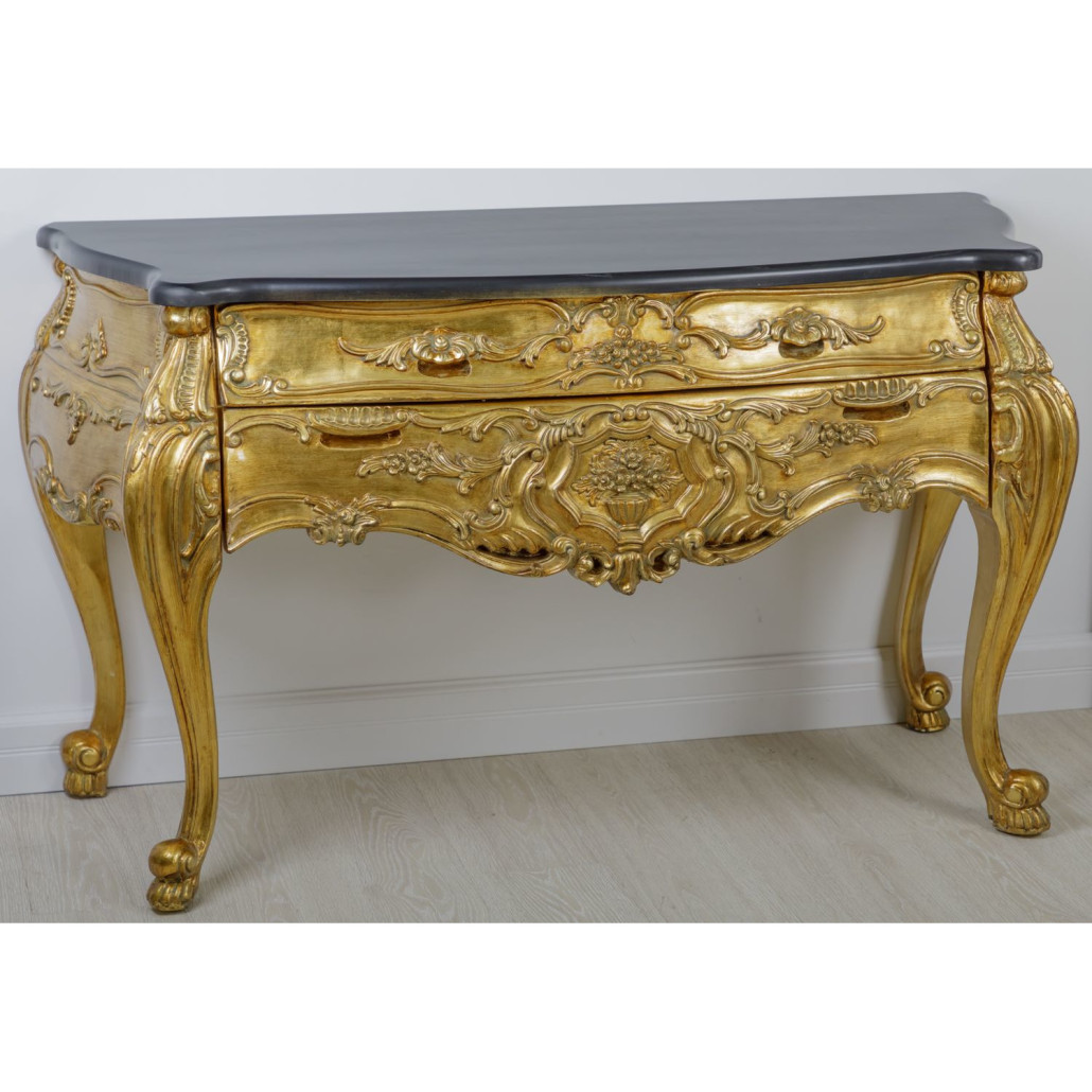 Комод деревянный в винтажном стиле A gold bar