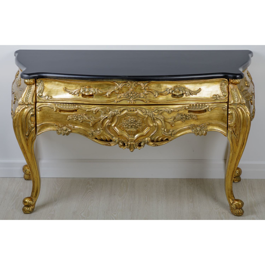 Комод деревянный в винтажном стиле A gold bar