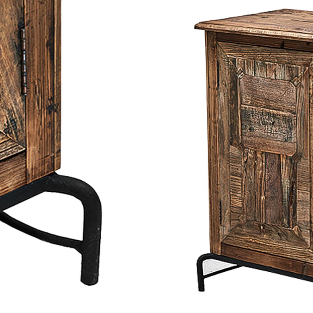 Комод деревянный в стиле Лофт Ennio Wood Commode