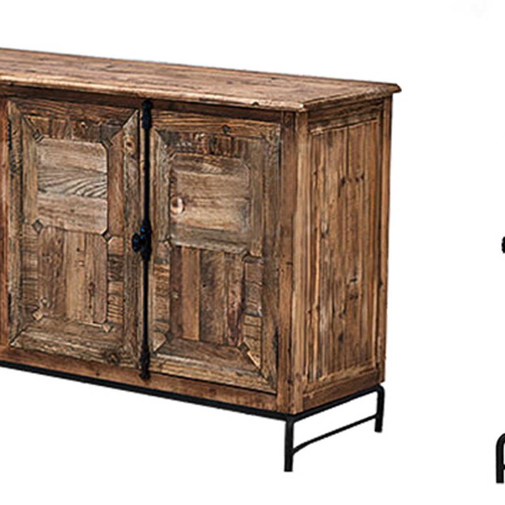 Комод деревянный в стиле Лофт Ennio Wood Commode