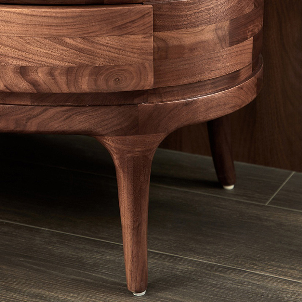 Комод деревянный с 7-ю ящиками Moon Walnut Furniture