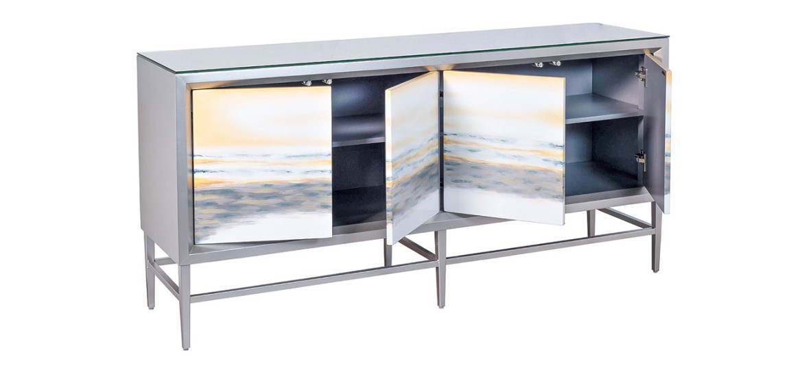 Комод дизайнерский Abdullah gray