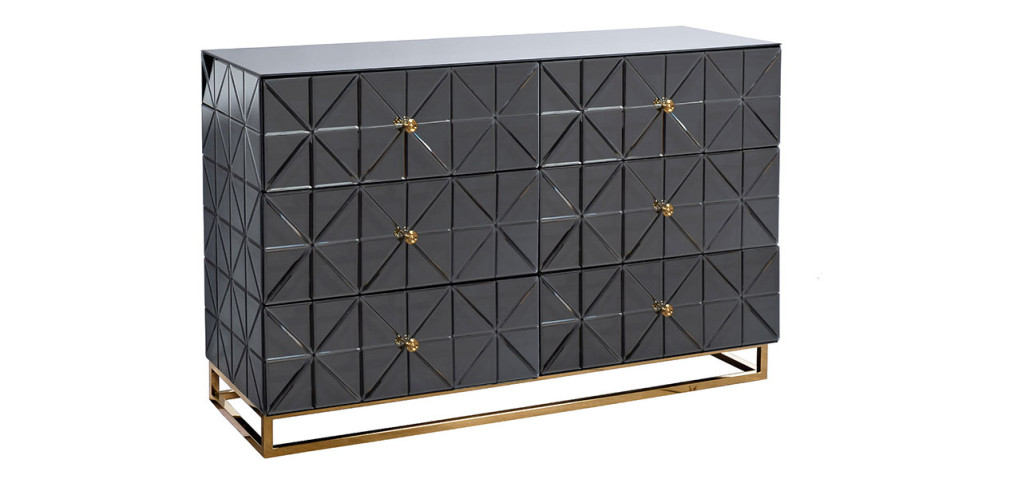 Комод дизайнерский Mirrored