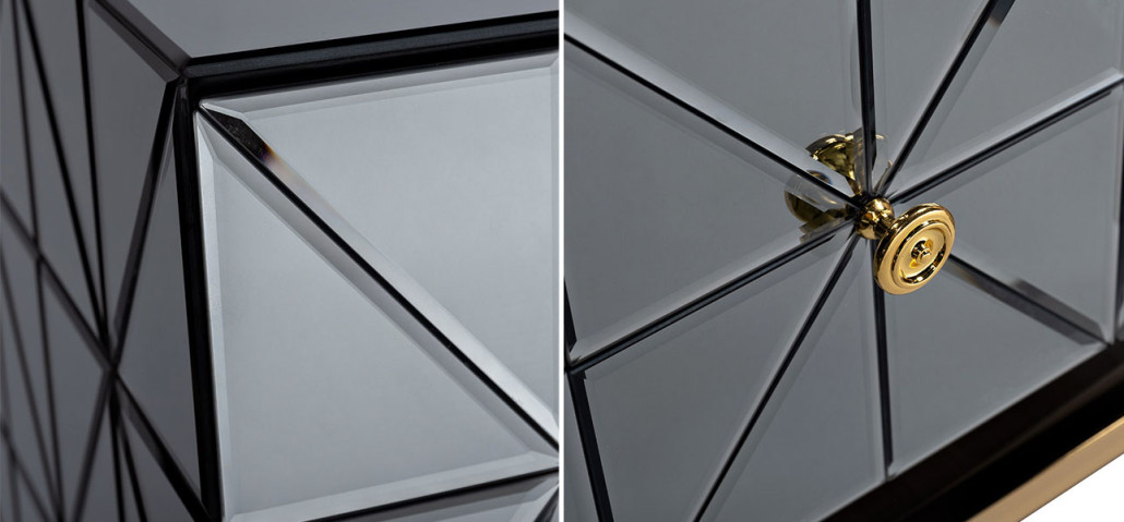 Комод дизайнерский Mirrored