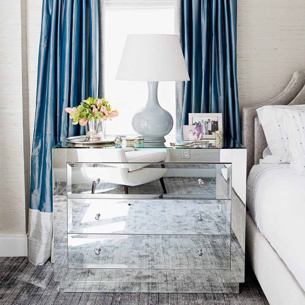 Комод зеркальный с 3-мя ящиками Mirror Chest of Drawers