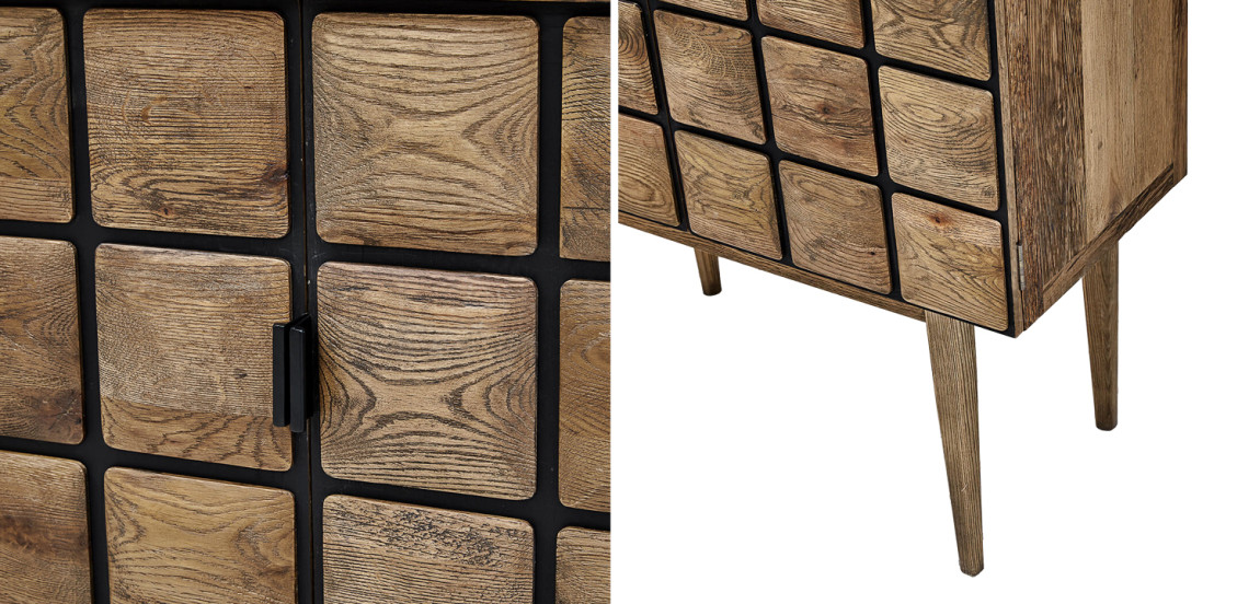 Комод из дуба с 2-мя дверцами Nakain chest of drawers