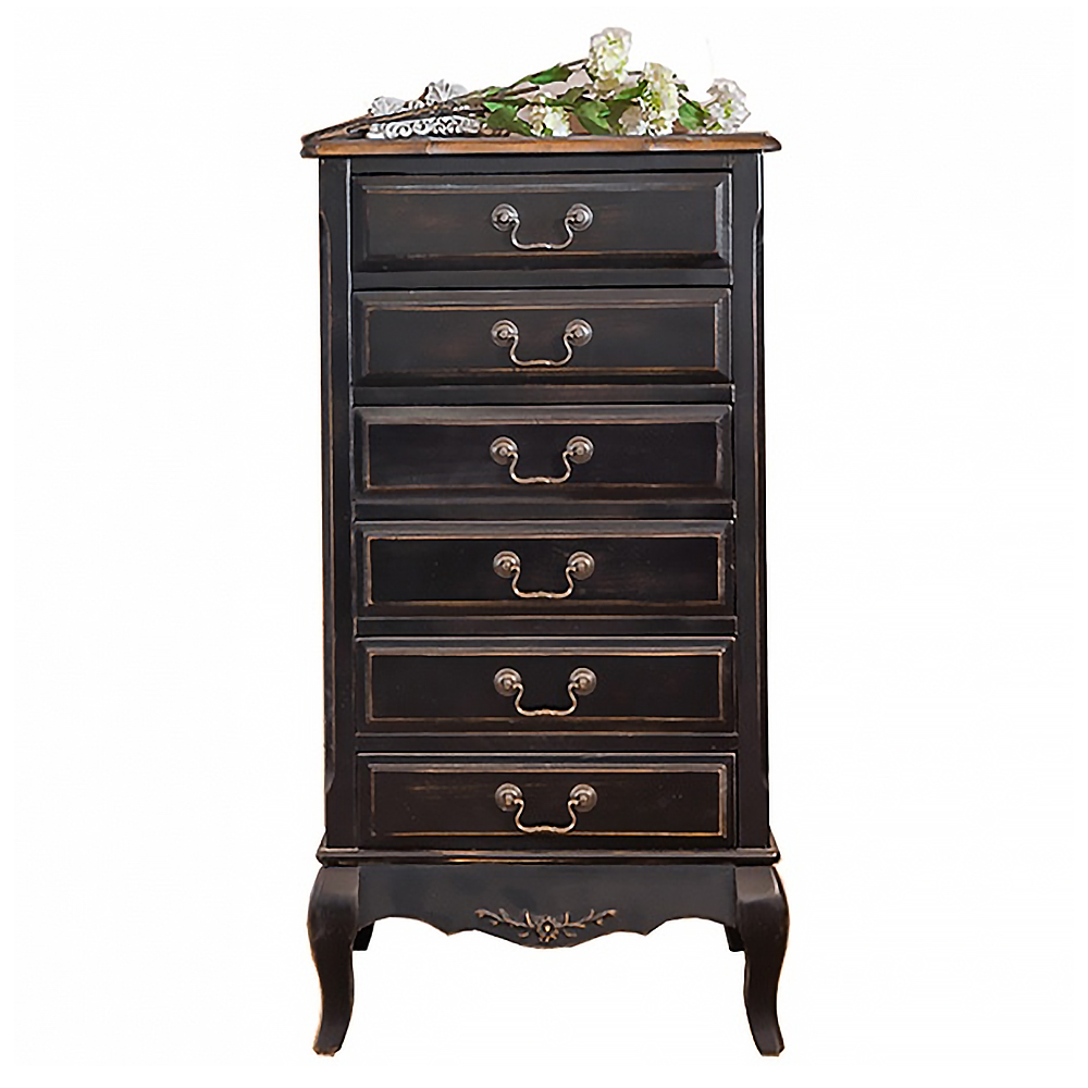 Комод из массива березы и шпона ясеня с состаренным эффектом Vintage