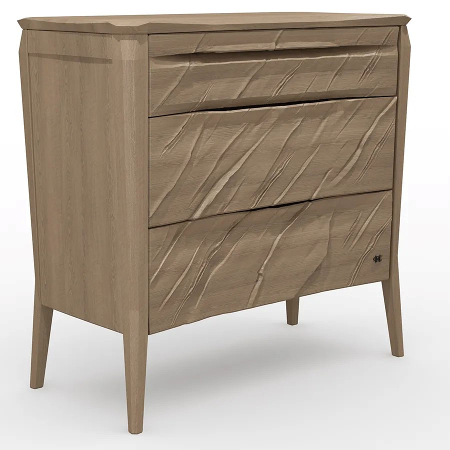 Комод из массива дуба с 3-мя ящиками Tasteful Furniture