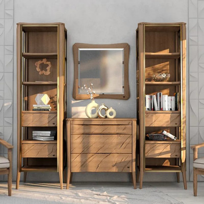 Комод из массива дуба с 3-мя ящиками Tasteful Furniture