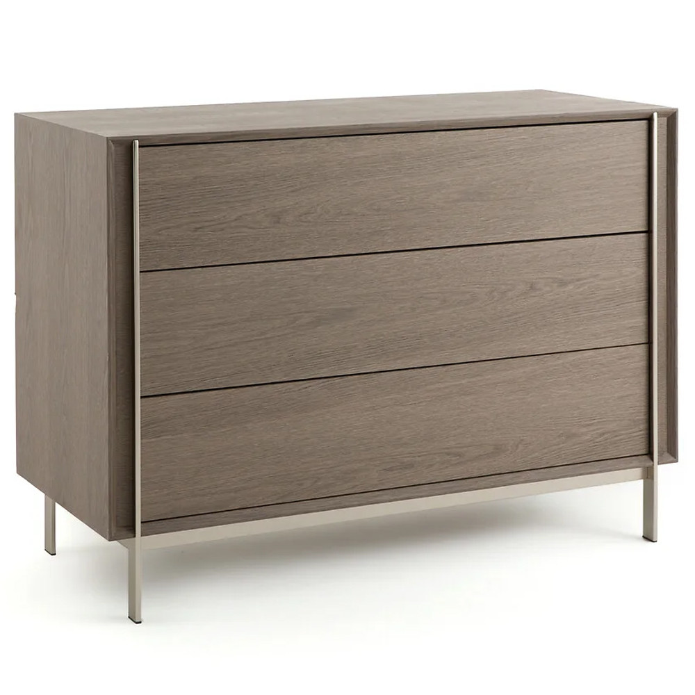 Комод из серого дуба Sawada Gray Oak Chest of Drawers