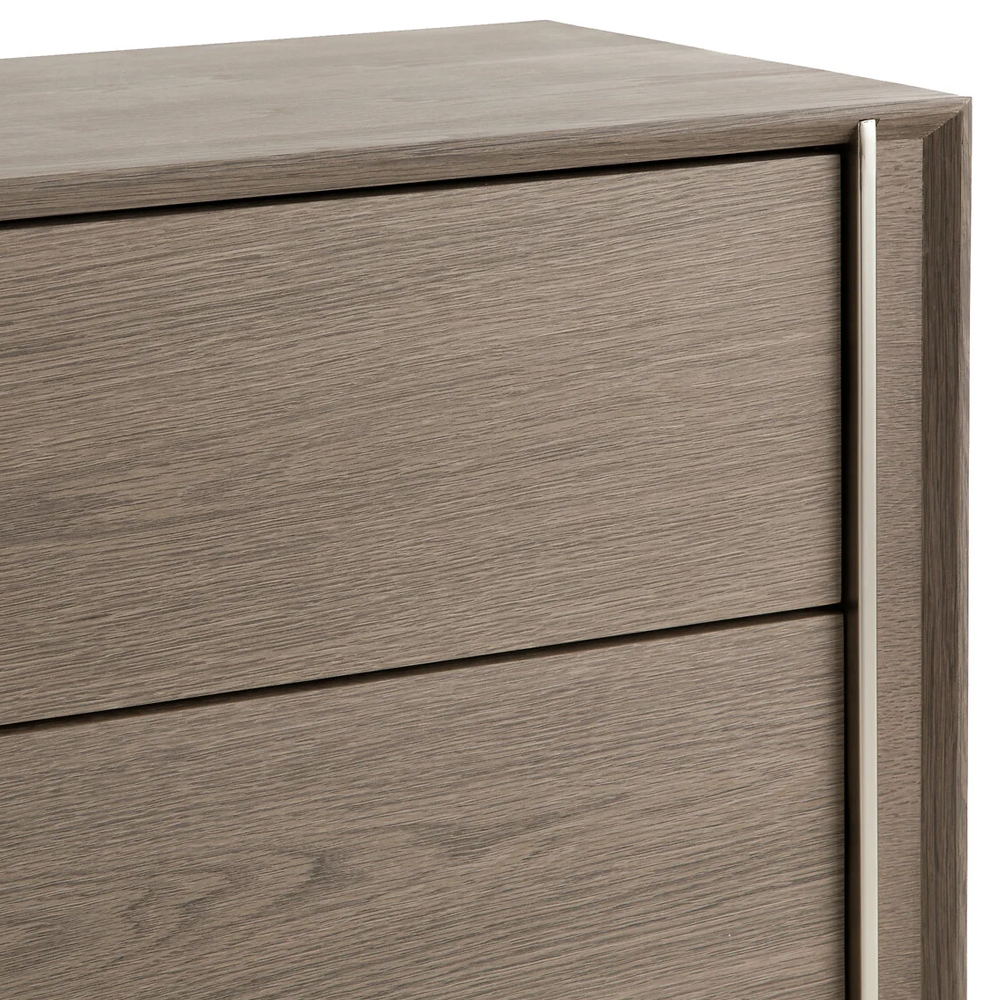 Комод из серого дуба Sawada Gray Oak Chest of Drawers
