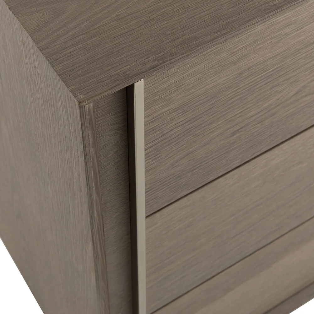 Комод из серого дуба Sawada Gray Oak Chest of Drawers