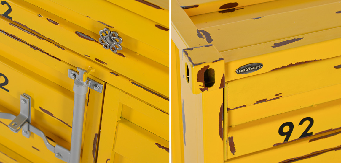 Комод Морской контейнер Sea Container Two doors and one drawer