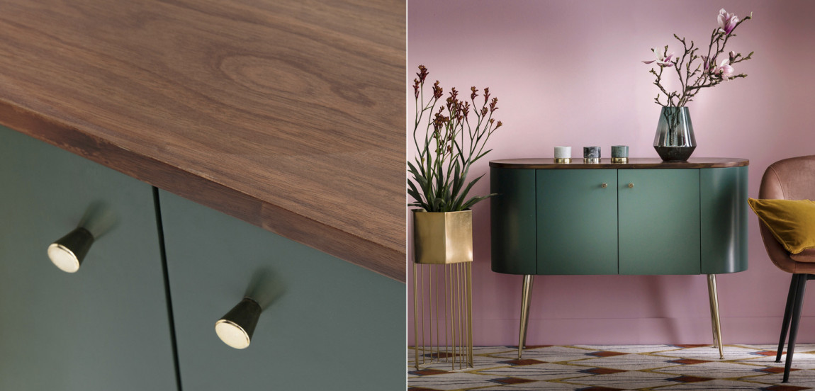 Комод округлой формы Torborg Chest of drawers