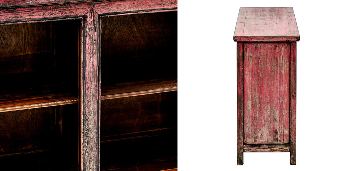 Комод под старину в стиле лофт Colombano Commode Розовый