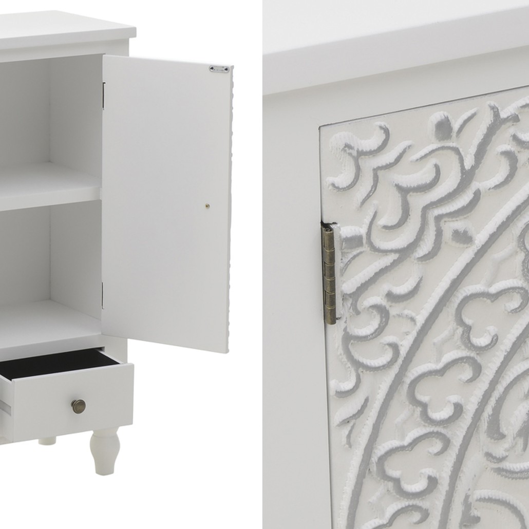Комод прованс с декорированным резным фасадом Thorsten Provence Chest of Drawers