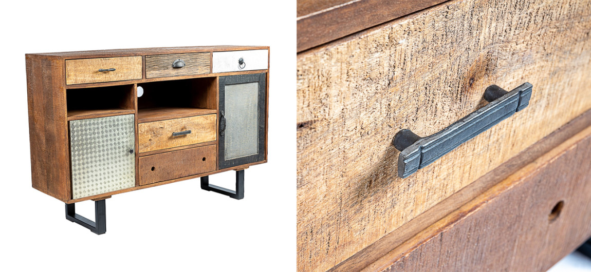 Комод ручной работы Texture Contrast