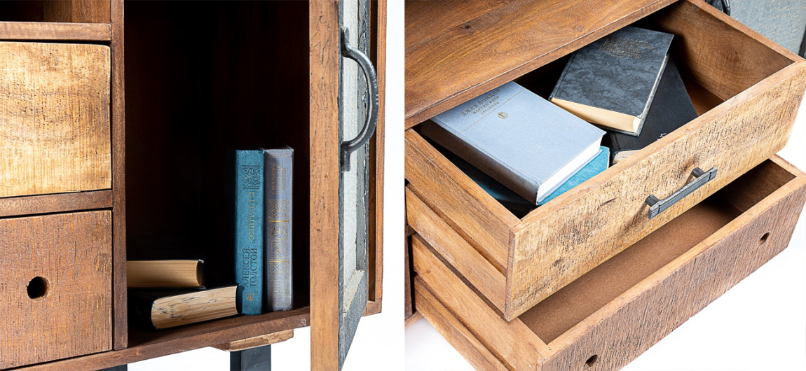 Комод ручной работы Texture Contrast