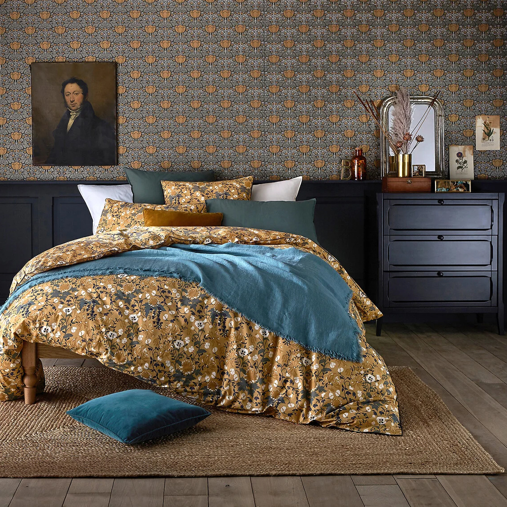 Комод с 3-мя ящиками серый Silva Grey Chest of Drawers